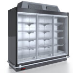 Низкотемпературный шкаф со встроенным агрегатом Louisiana AV 075 LT D A для продуктов в упаковке Hitline