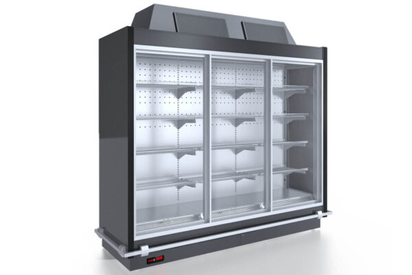 Низкотемпературный шкаф со встроенным агрегатом Louisiana AV 075 LT D A для продуктов в упаковке Hitline