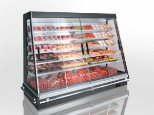 Полу-вертикальная холодильная горка Louisiana eco MSV 095 MT D M Hitline