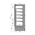 Низкотемпературный шкаф Odissey Plug-In Brandford со встроенным агрегатом