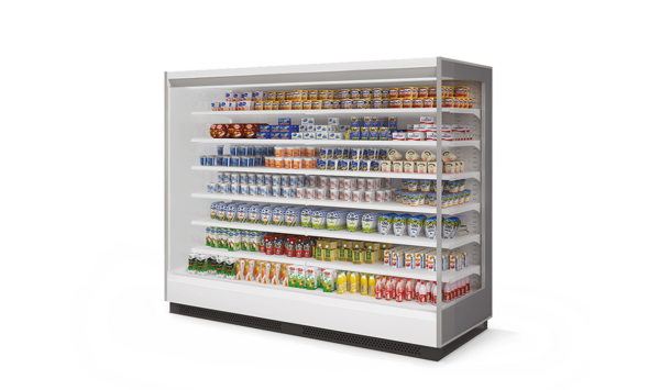 Холодильные горки Tesey Brandford для супер и гипермаркетов 