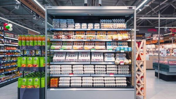 Холодильные горки Tesey Brandford для супер и гипермаркетов