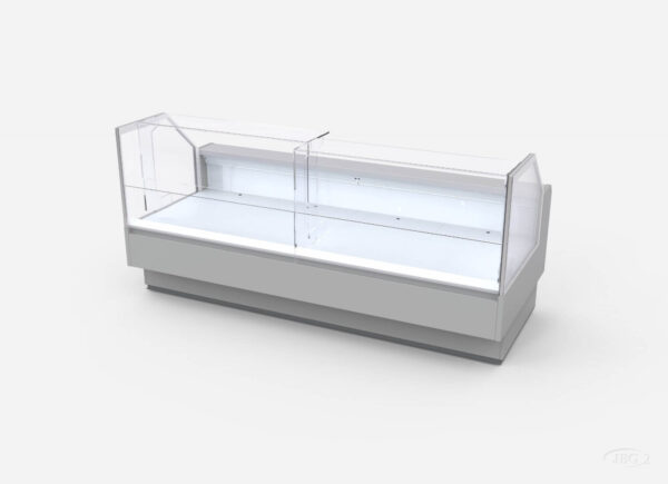 Холодильная витрина с прямым фронтальным стеклом Lhotse LDLH-36 JBG2