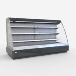Полувертикальная холодильная горка Andy RDAN-23 JBG2 для выносного холодоснабжения