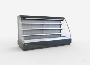 Полувертикальная холодильная горка Andy RDAN-23 JBG2 для выносного холодоснабжения