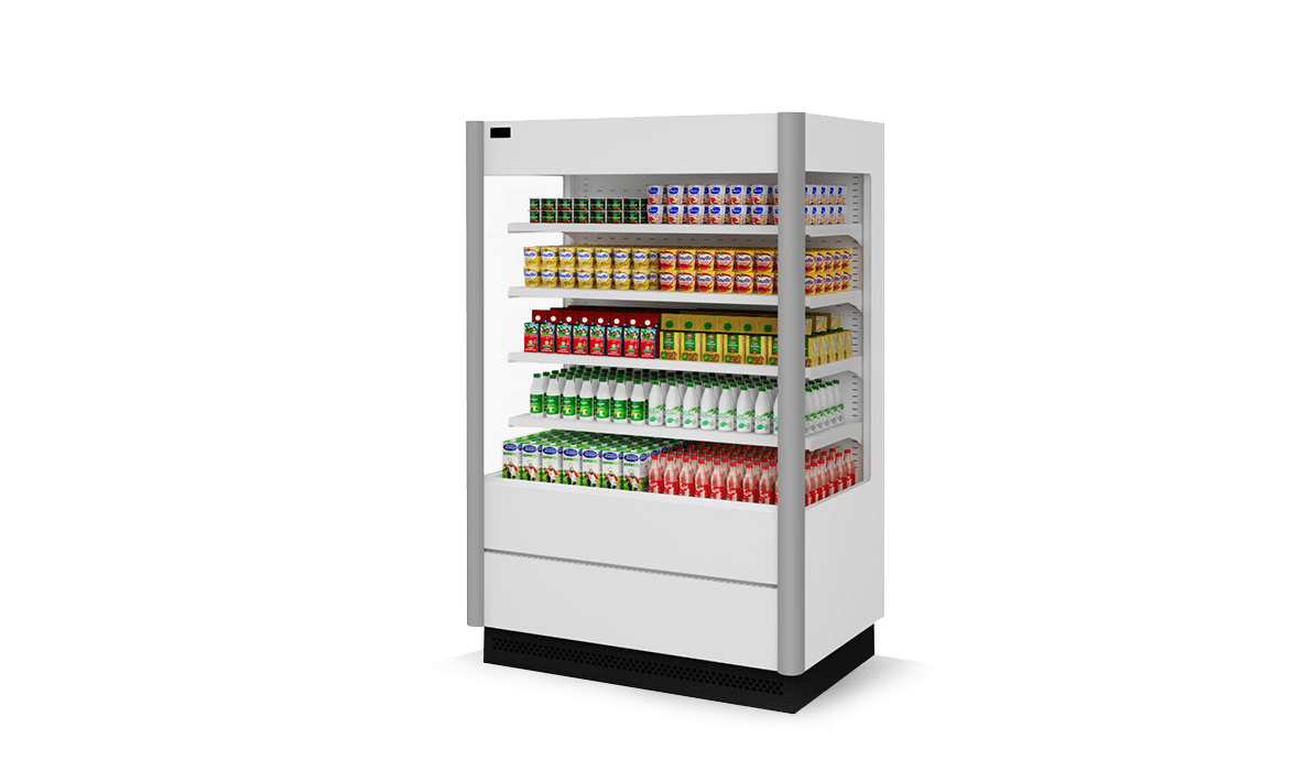 Холодильные горки со встроенным компрессором купить от дилера