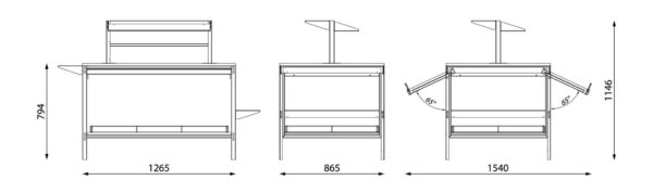 Стол для презентаций Table system ITON