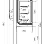 Шкаф холодильный Kansas АV 093 HLT D Hitline