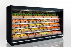 Специализированная витрина для продажи овощей и фруктов Louisiana FV MV 095/105/115 MT VF M Hitline