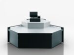 Витрина Missouri NC 120 cash desk  угловые элементы Hitline от дилера Северконцепт