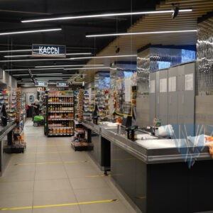 Новый супермаркет площадью 700 кв. м. 