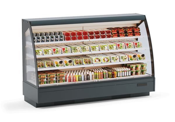 Полувертикальные холодильные горки Katran H-1600 