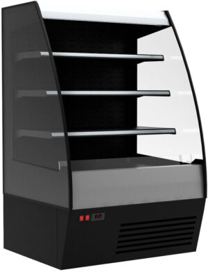 Пристенная холодильная горка Carboma 1600/875 ВХСп-1,0 (тонированный cтеклопакет)