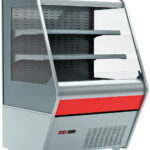 Пристенная холодильная витрина Carboma 1260/700 ВХСп-1,0 Britany F13-07 (стеклопакет)