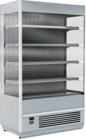 Пристенная холодильная горка Carboma FС20-07 VM 0,6-2 9006-9005 (Cube ВХСп-0,6)