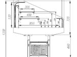 Витрина холодильная Carboma PF11-13 VM 1,25-2 (9006) от дилера Северконцепт