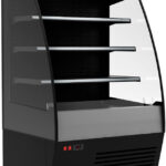 Пристенная холодильная горка Carboma F 16-08 VM 1,9-2 0200 тонированный cтеклопакет (1600/875 ВХСп-1,9)