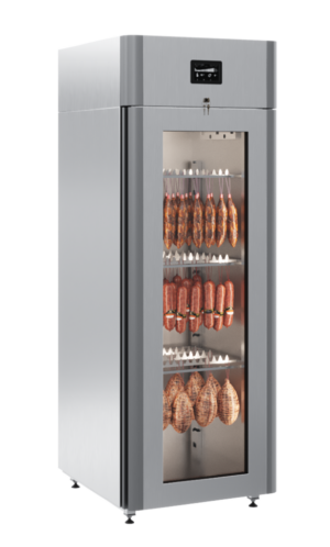 Холодильник для колбасных изделий Polair CS107 Salami (со стеклянной дверью)