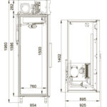 Шкаф холодильный среднетемпературный Polair CV114-S