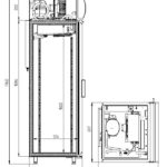 Морозильный шкаф Polair DB105-S