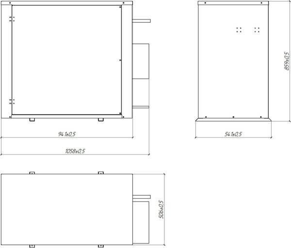 Однокомпрессорный агрегат на базе компрессора Invotech M UCF-S-YM132E1G BX2 